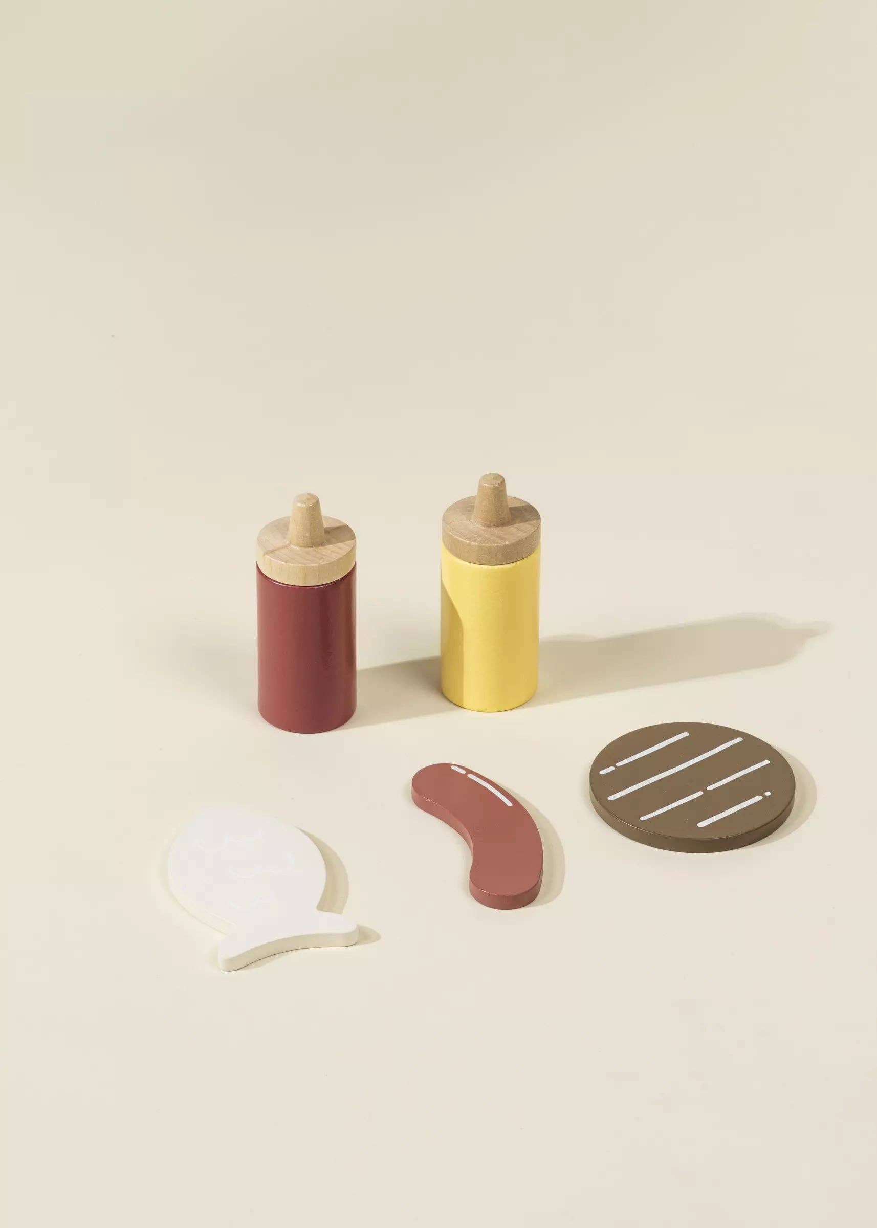 Wooden - Barbecue Playset with Accessories