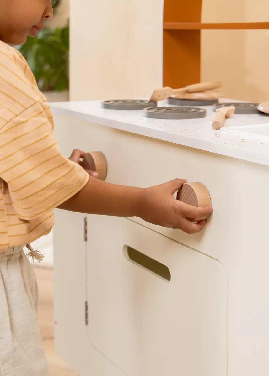 Wooden Terrazzo Toys - Children's Kitchen