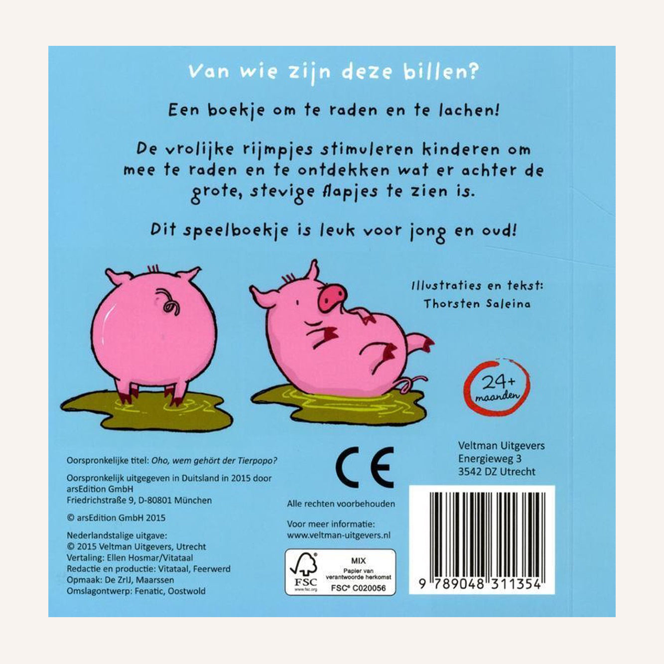 Van Wie Zijn Deze Billen - Boek