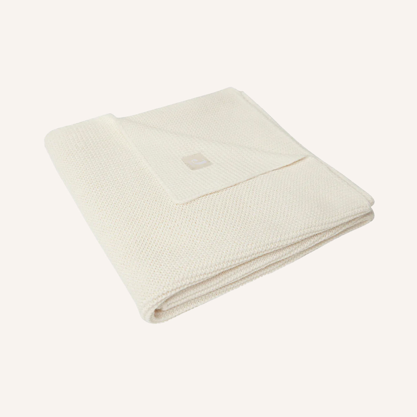 Basic Knit Ivory - Deken