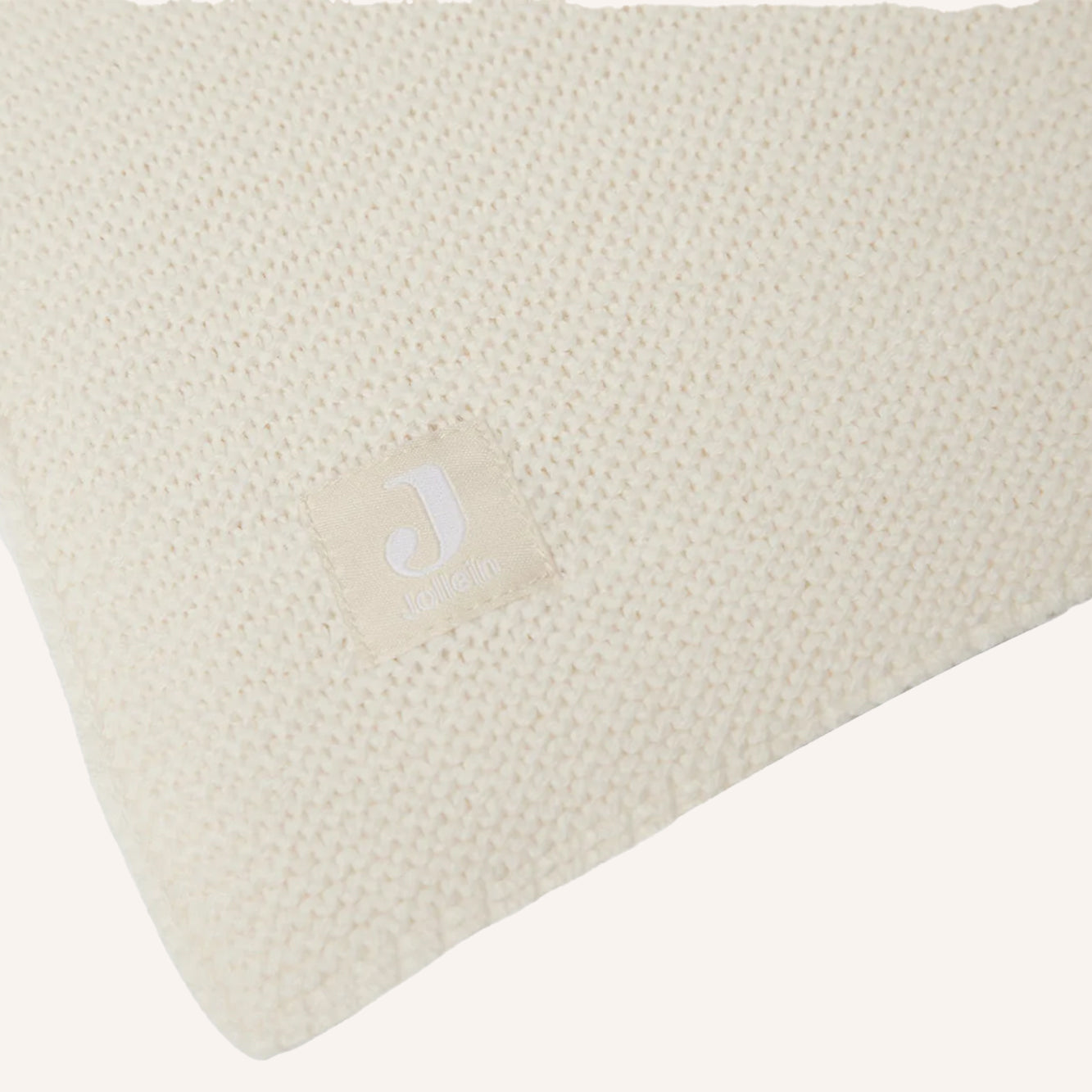 Basic Knit Ivory - Deken