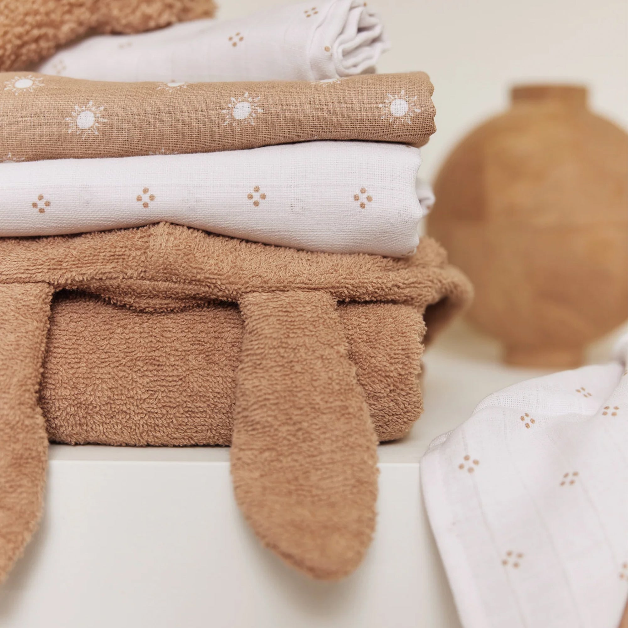 1-2 jaar Biscuit - Badjas