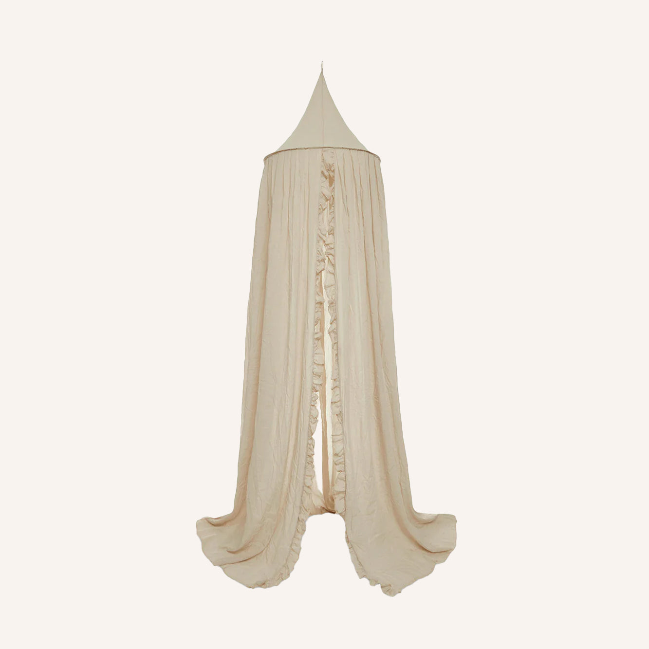 Vintage 245cm Ruffle Nougat - Klamboe