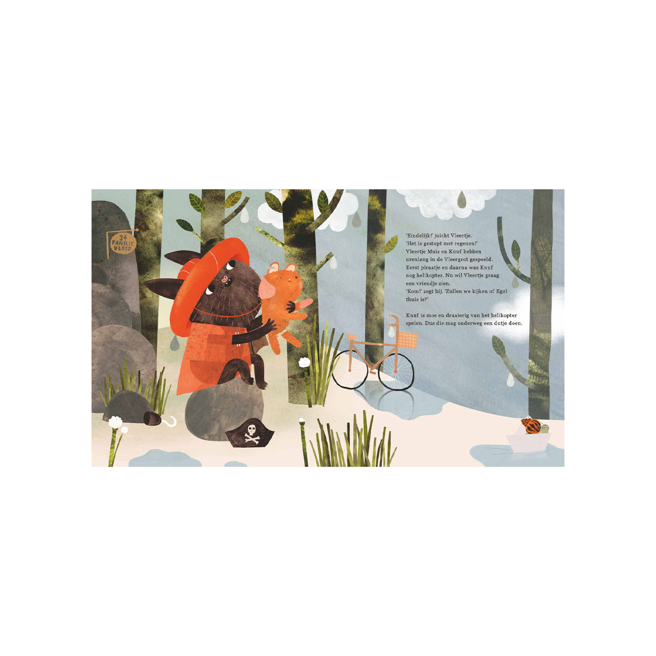 Vleertje Muis waait weg 2 - Boek