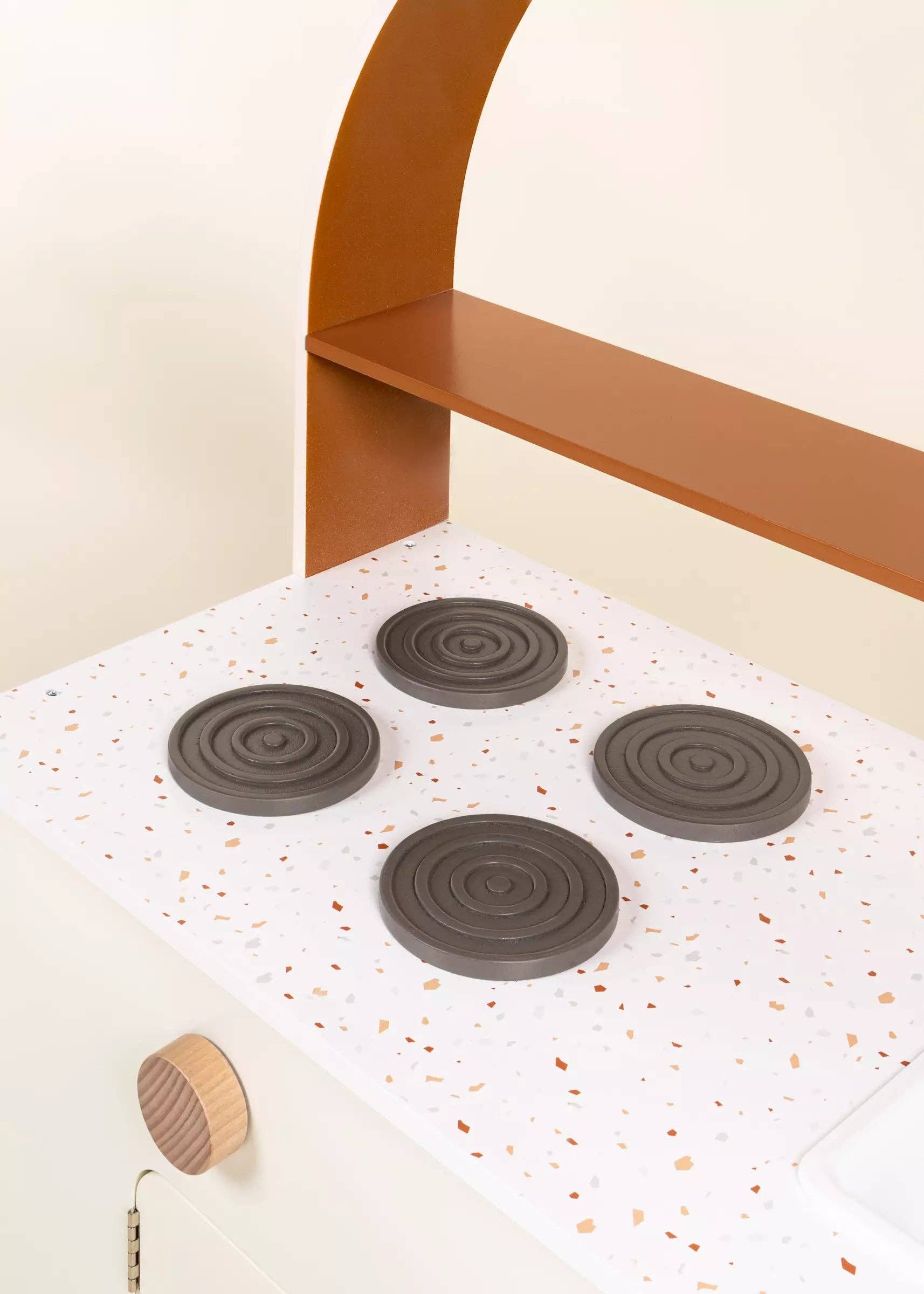 Wooden Terrazzo Toys - Children's Kitchen