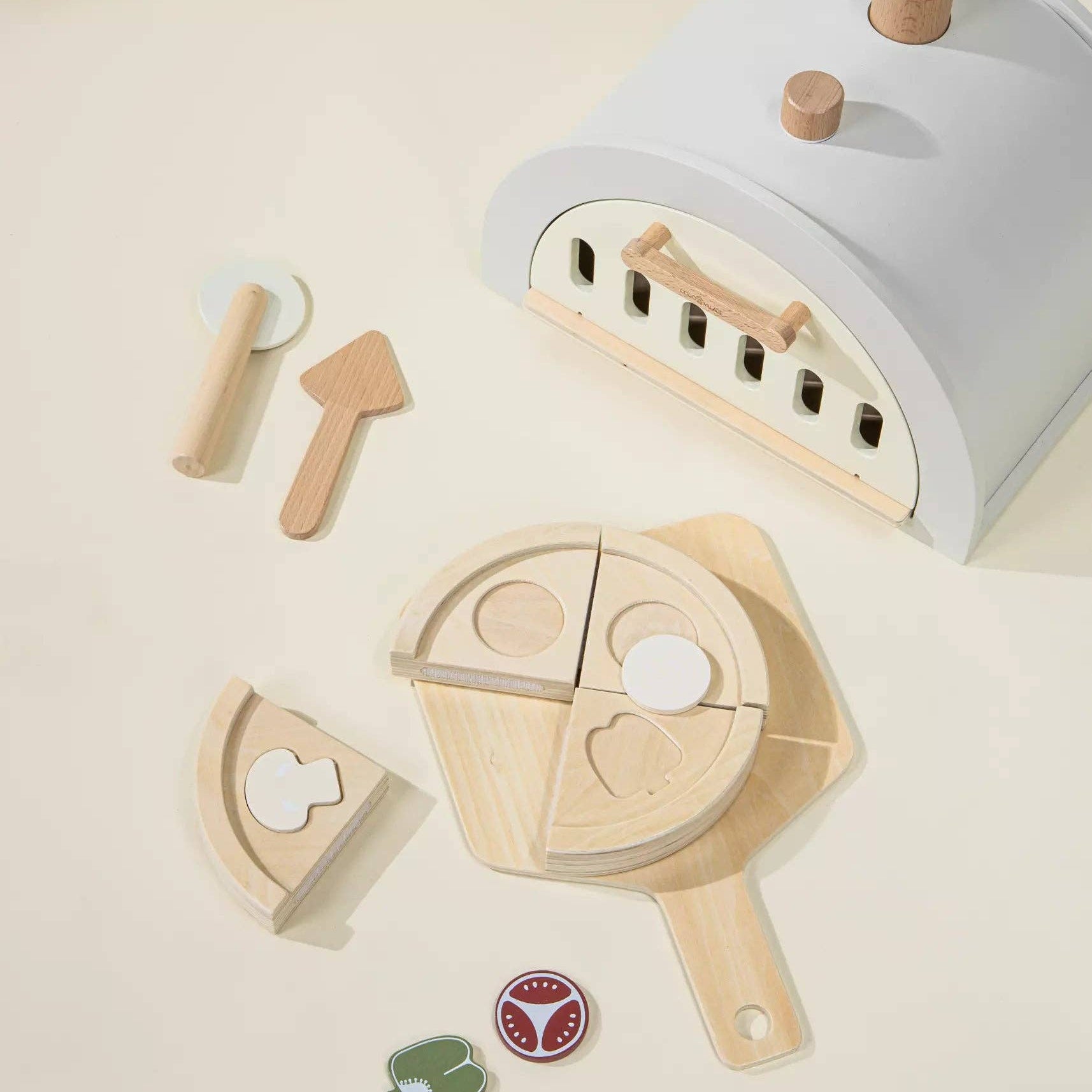 SPEELGOED-COCO-VILLAGE-PIZZA-OVEN-ROLLENSPEL-MARKT-KRAAM-KEUKEN-KIDS-JONGEN-MEISJE-HOUTEN-DUURZAAM-CADEAU-GIFT-6