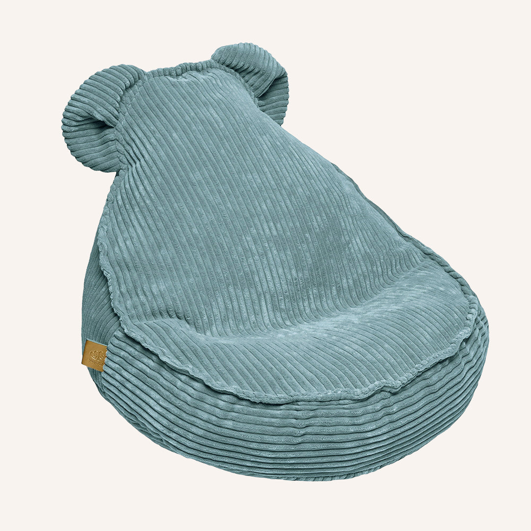 Ribfluweel Blauwe Teddy – Zitzak