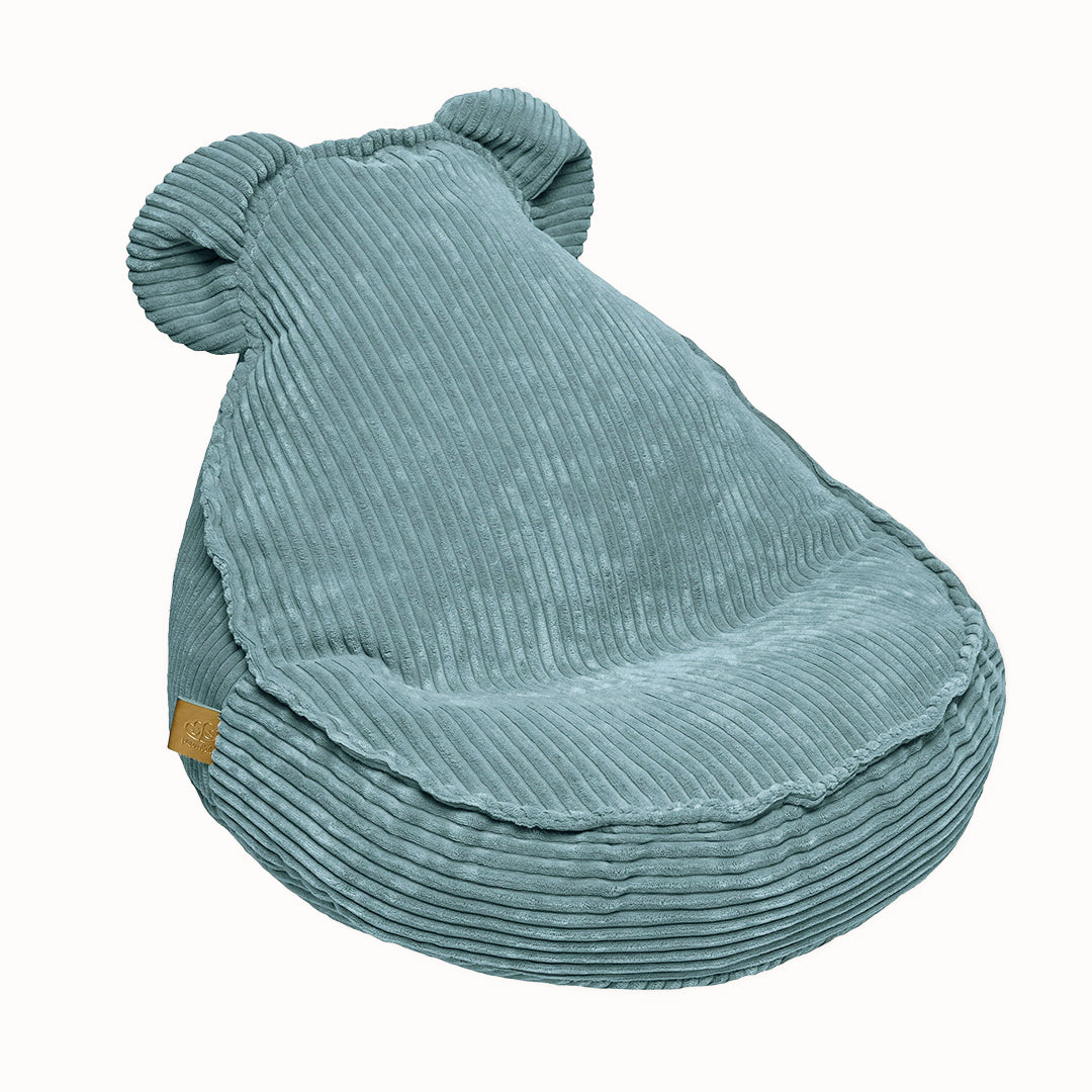 Ribfluweel Blauwe Teddy – Zitzak