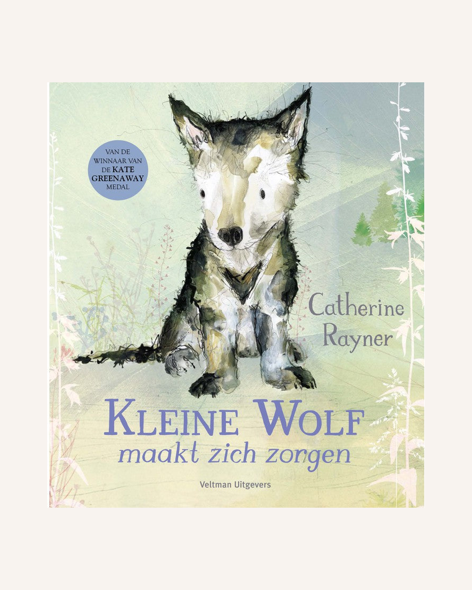Kleine Wolf maakt zich zorgen – omslag kinderboek