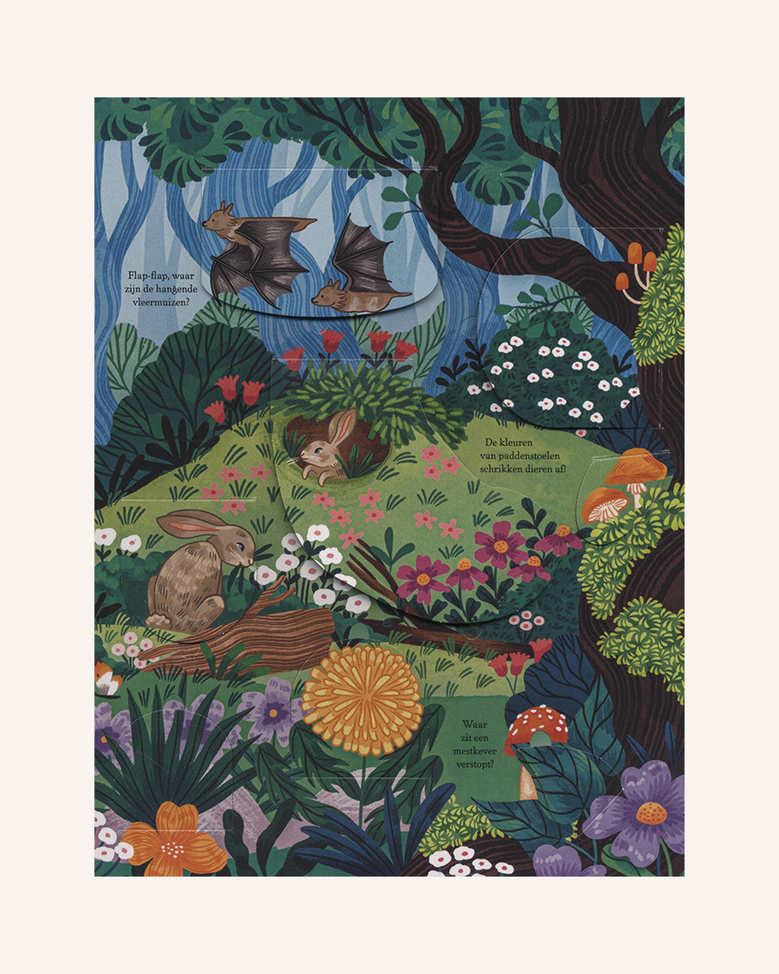 Zoek & vind in het bos – binnenwerk pagina 4