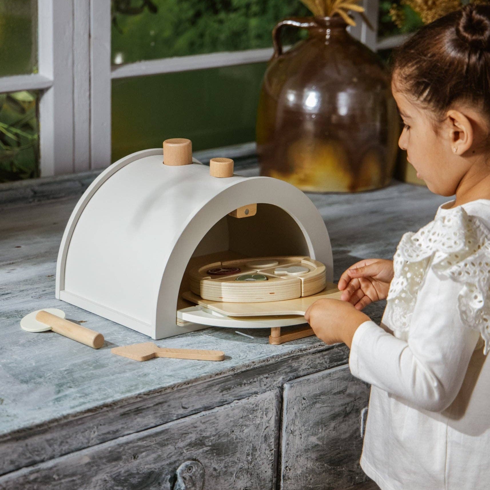 SPEELGOED-COCO-VILLAGE-PIZZA-OVEN-ROLLENSPEL-MARKT-KRAAM-KEUKEN-KIDS-JONGEN-MEISJE-HOUTEN-DUURZAAM-CADEAU-GIFT-9