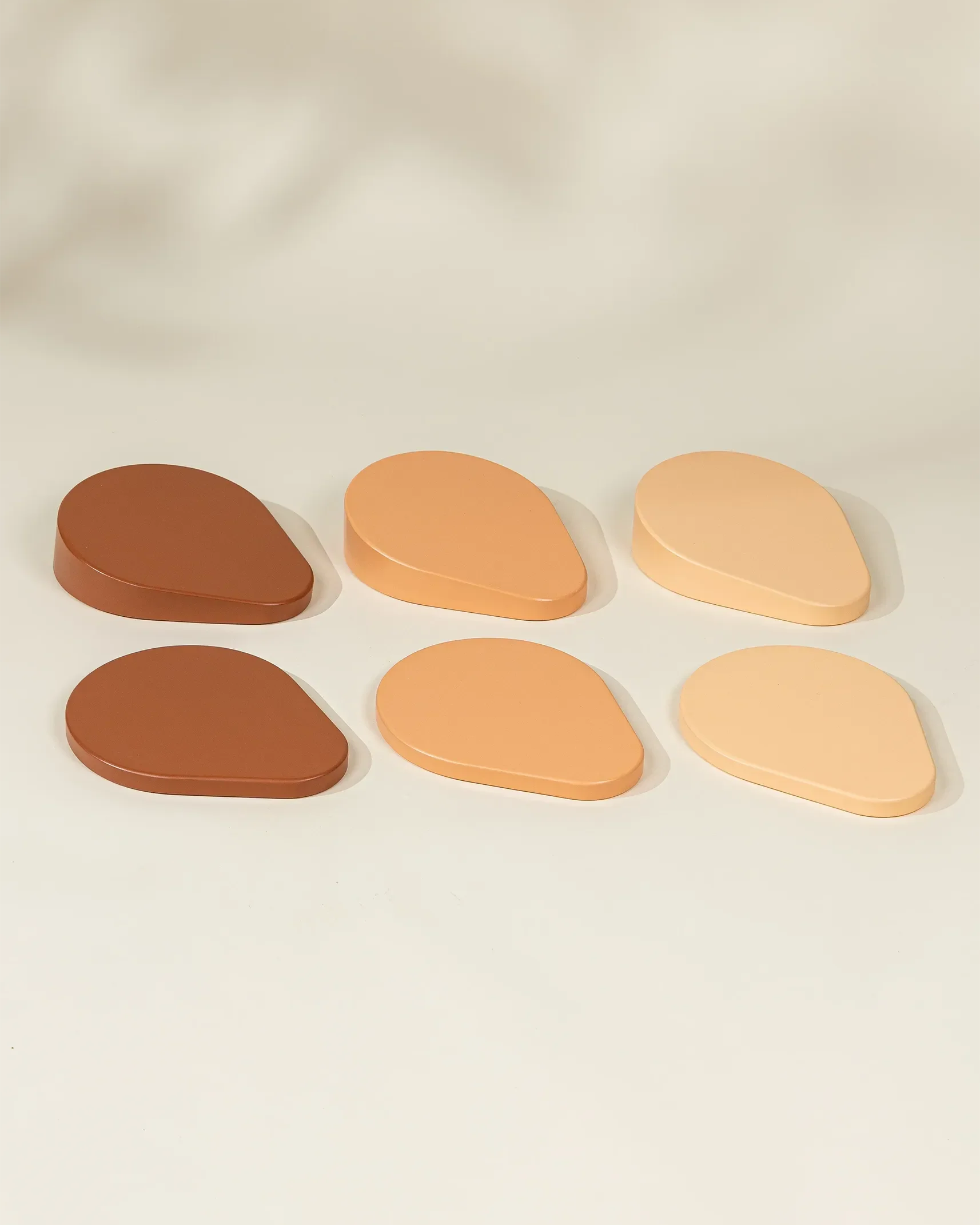 Wooden stepping stones 6 pieces - Balance set
