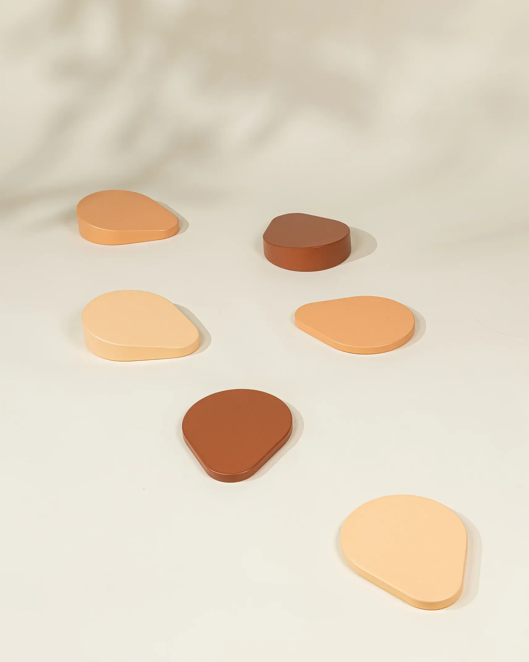 Wooden stepping stones 6 pieces - Balance set