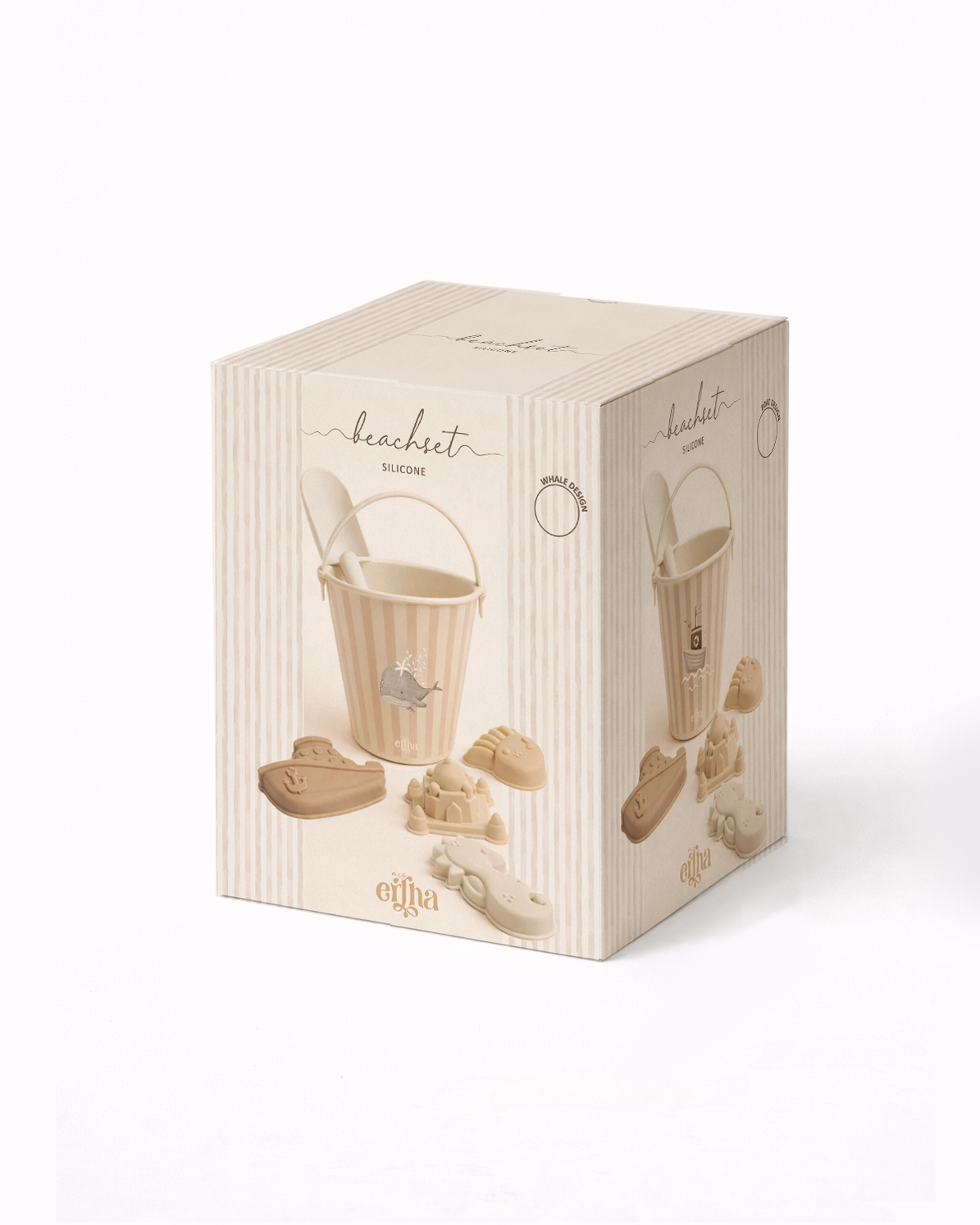 Silicone bucket and scoop - Beach set