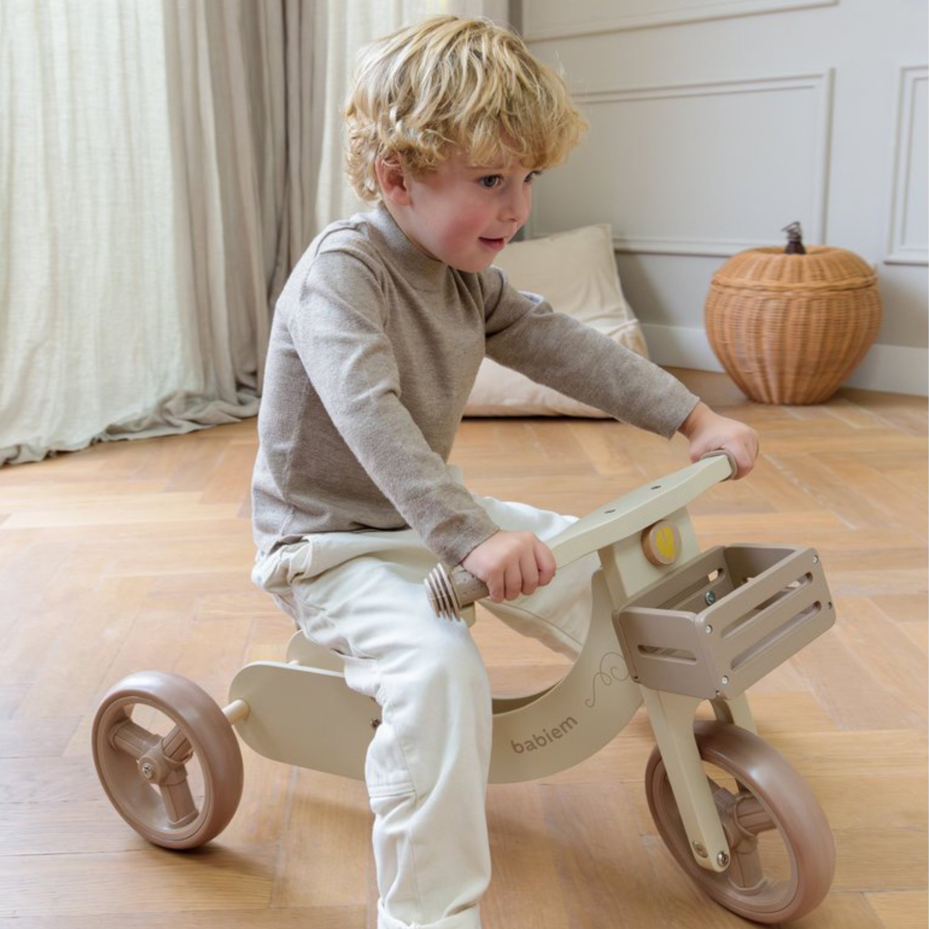 2-in-1 Loopfiets James | Verstelbaar van 3 naar 2 Wielen