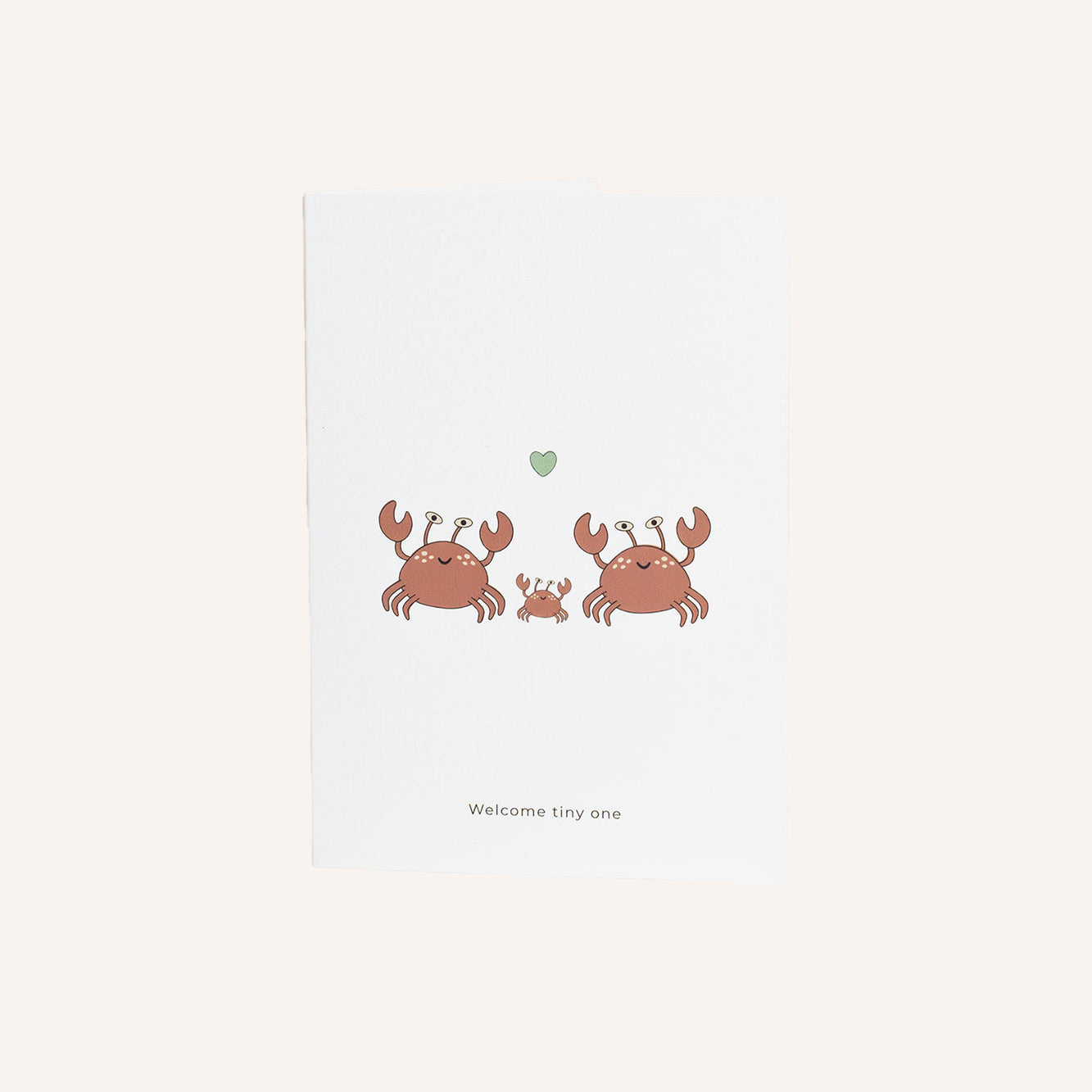 Welcome tiny one - Kaart met envelop