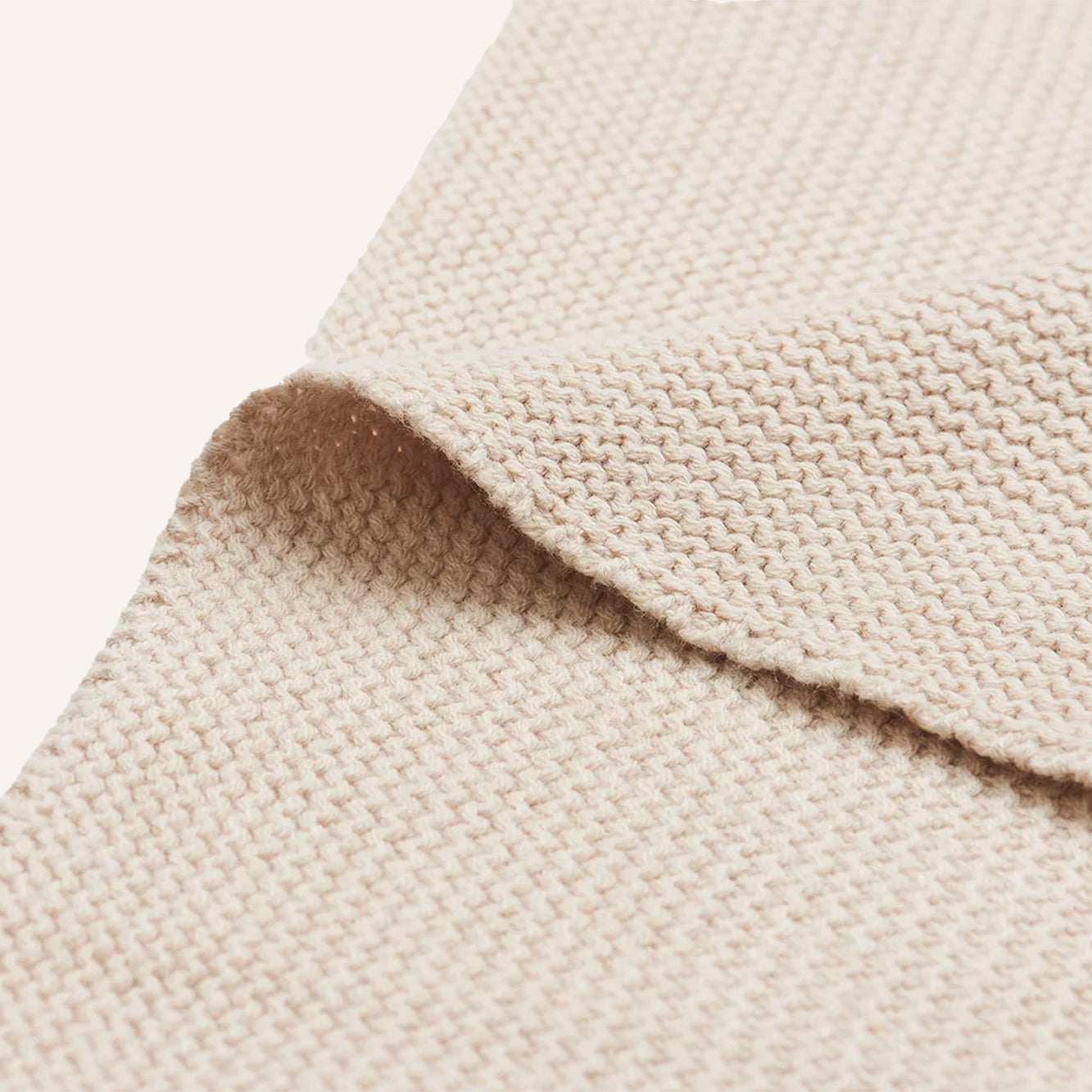 Basic Knit Nougat - Blanket