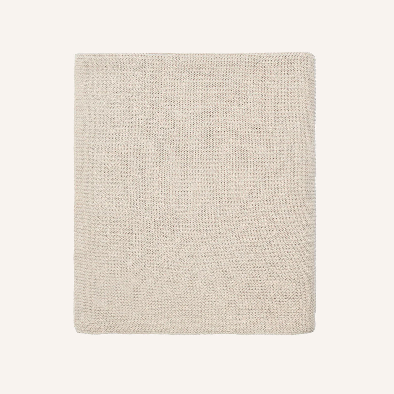 Basic Knit Nougat - Deken