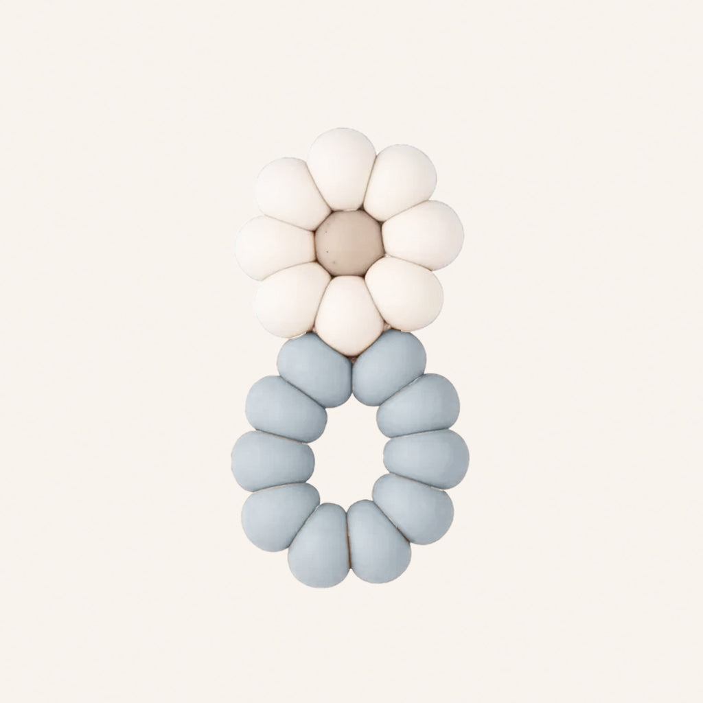 Daisy Blauwe BPA-vrij - Siliconen Bijtring