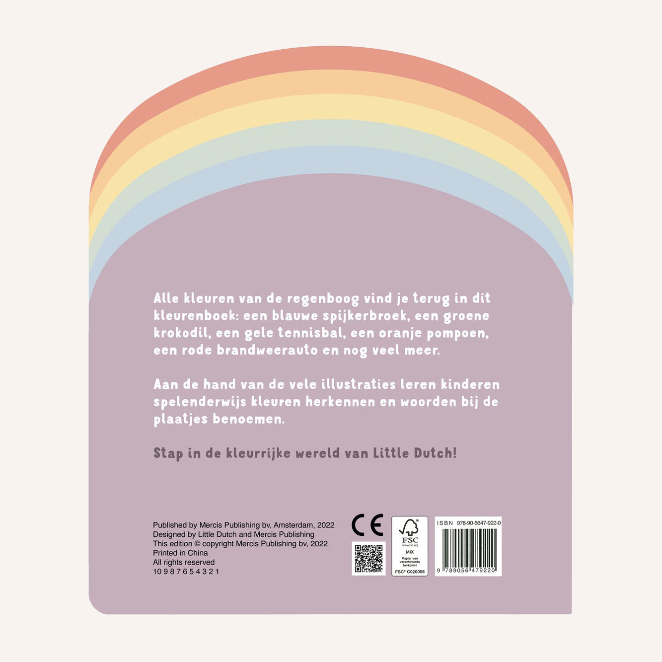 Regenboog | Kleurenboek