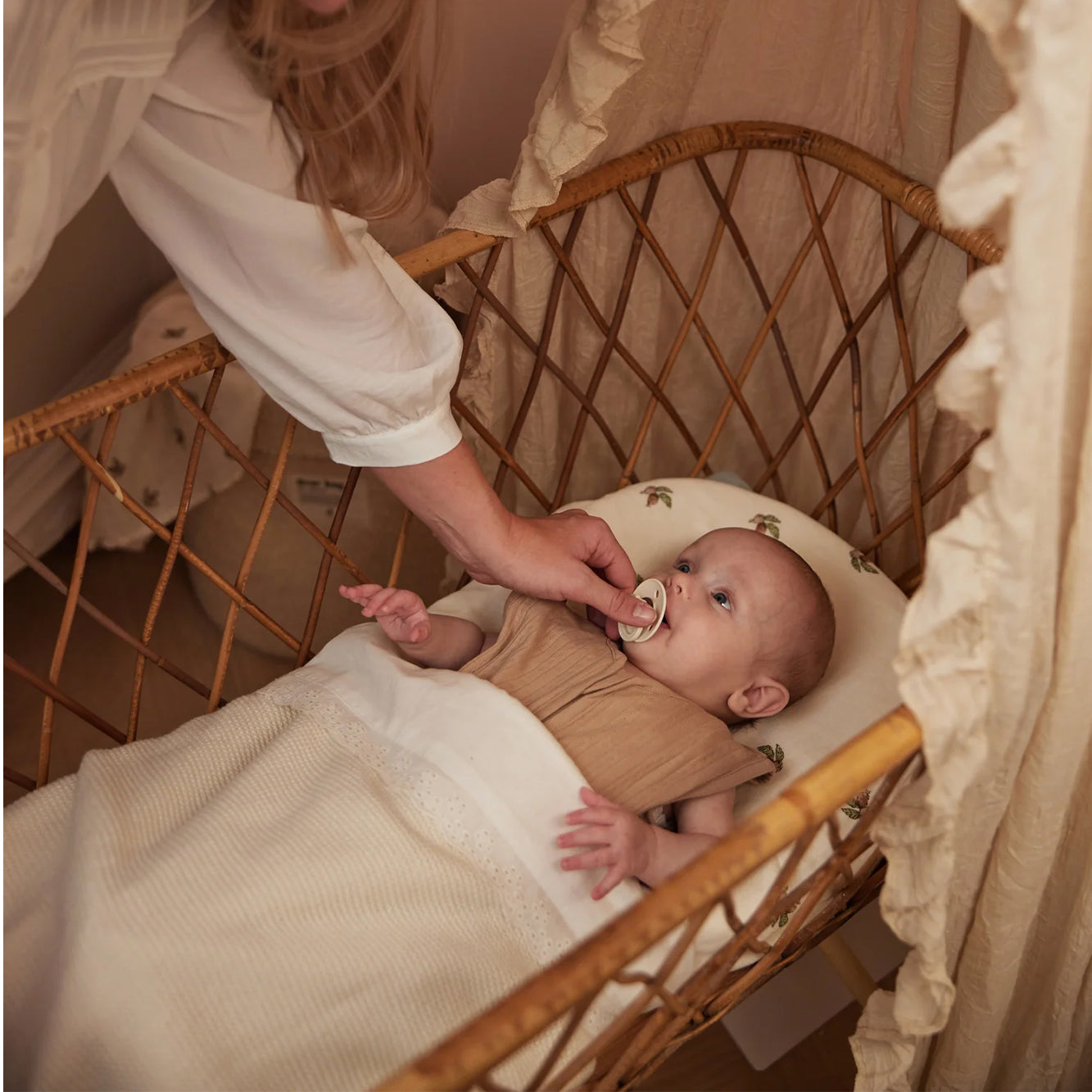 Basic Knit Ivory - Deken