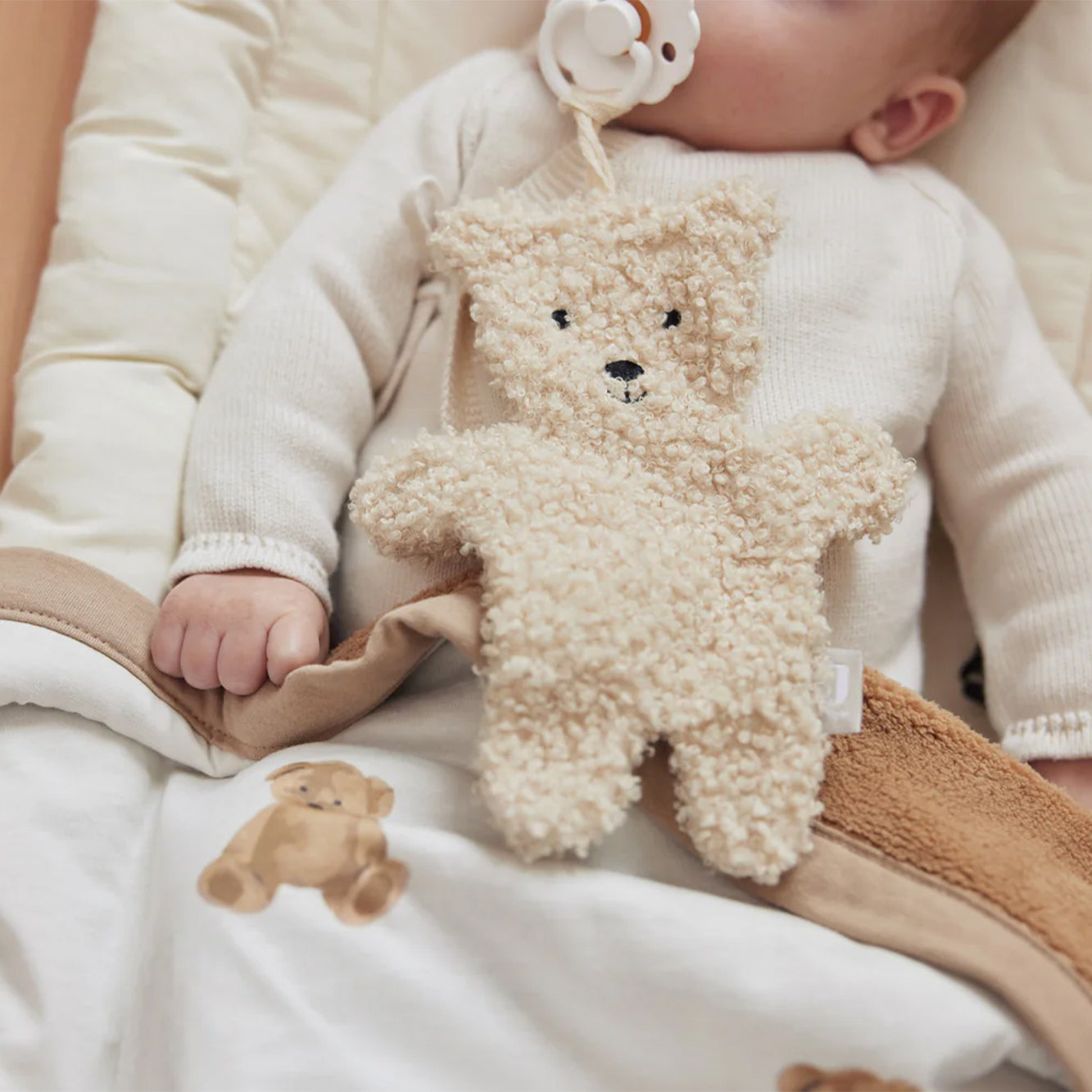 Teddybeer Naturel - Speendoekje