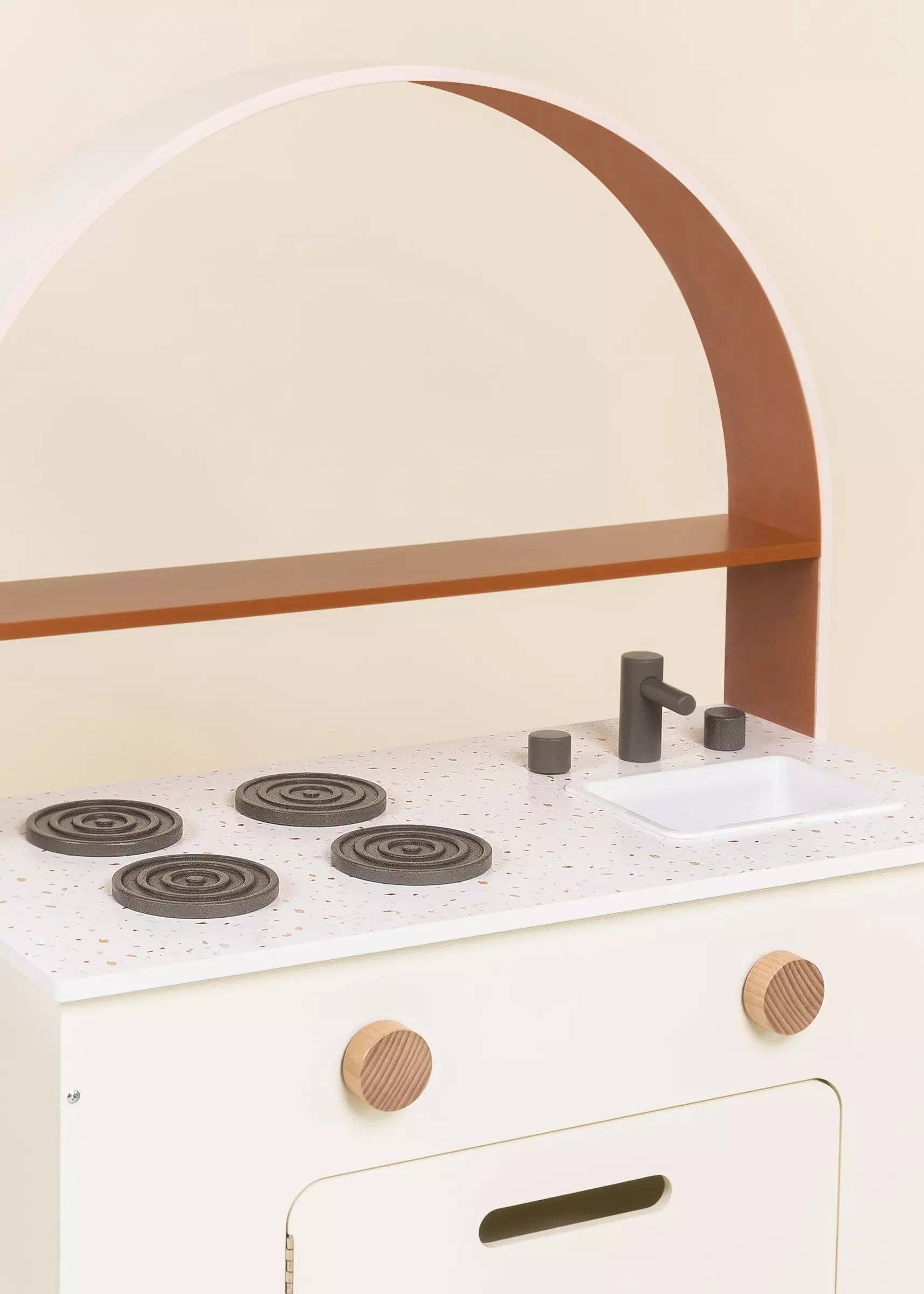 Wooden Terrazzo Toys - Children's Kitchen