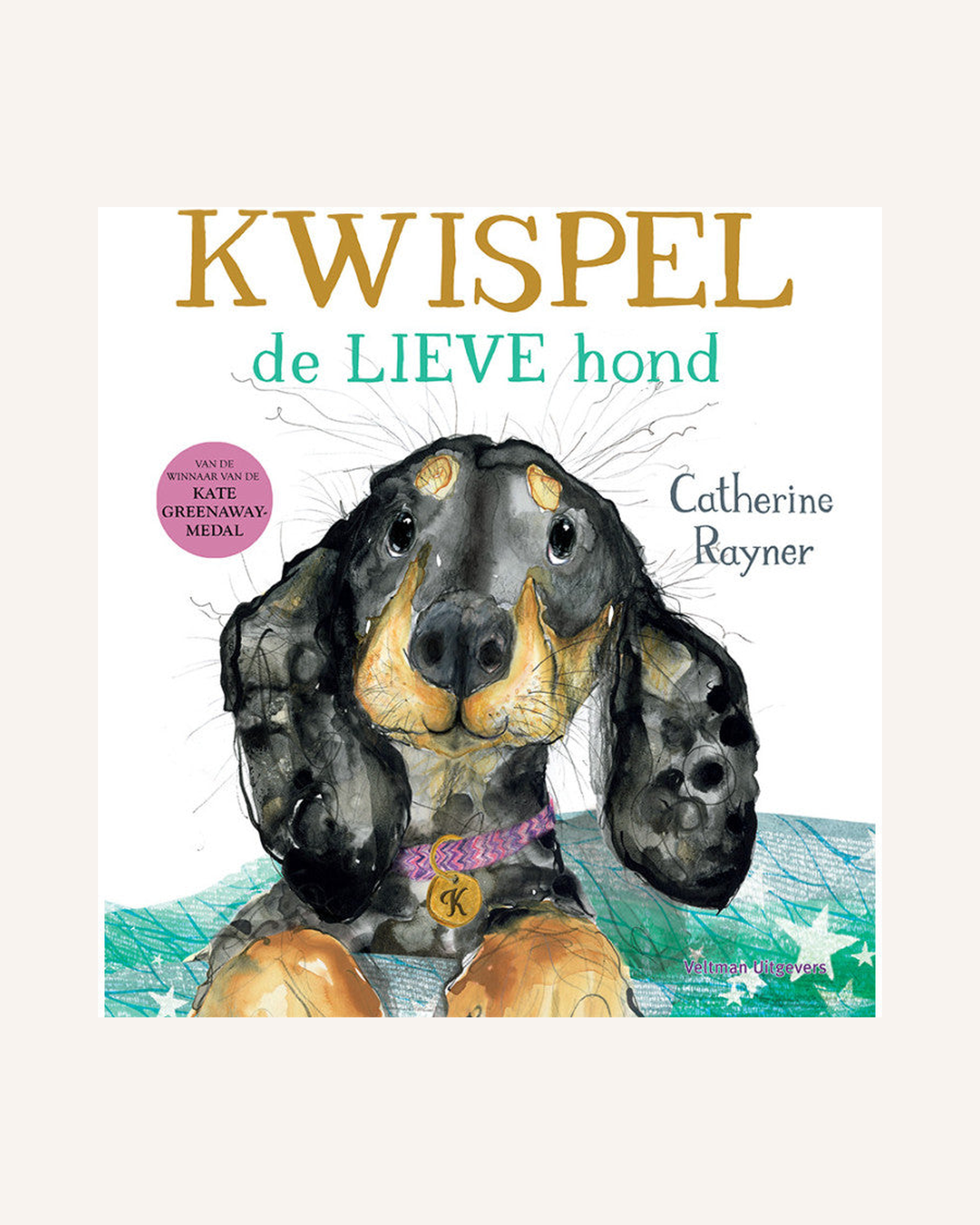 Kwispel, de lieve hond – omslag kinderboek