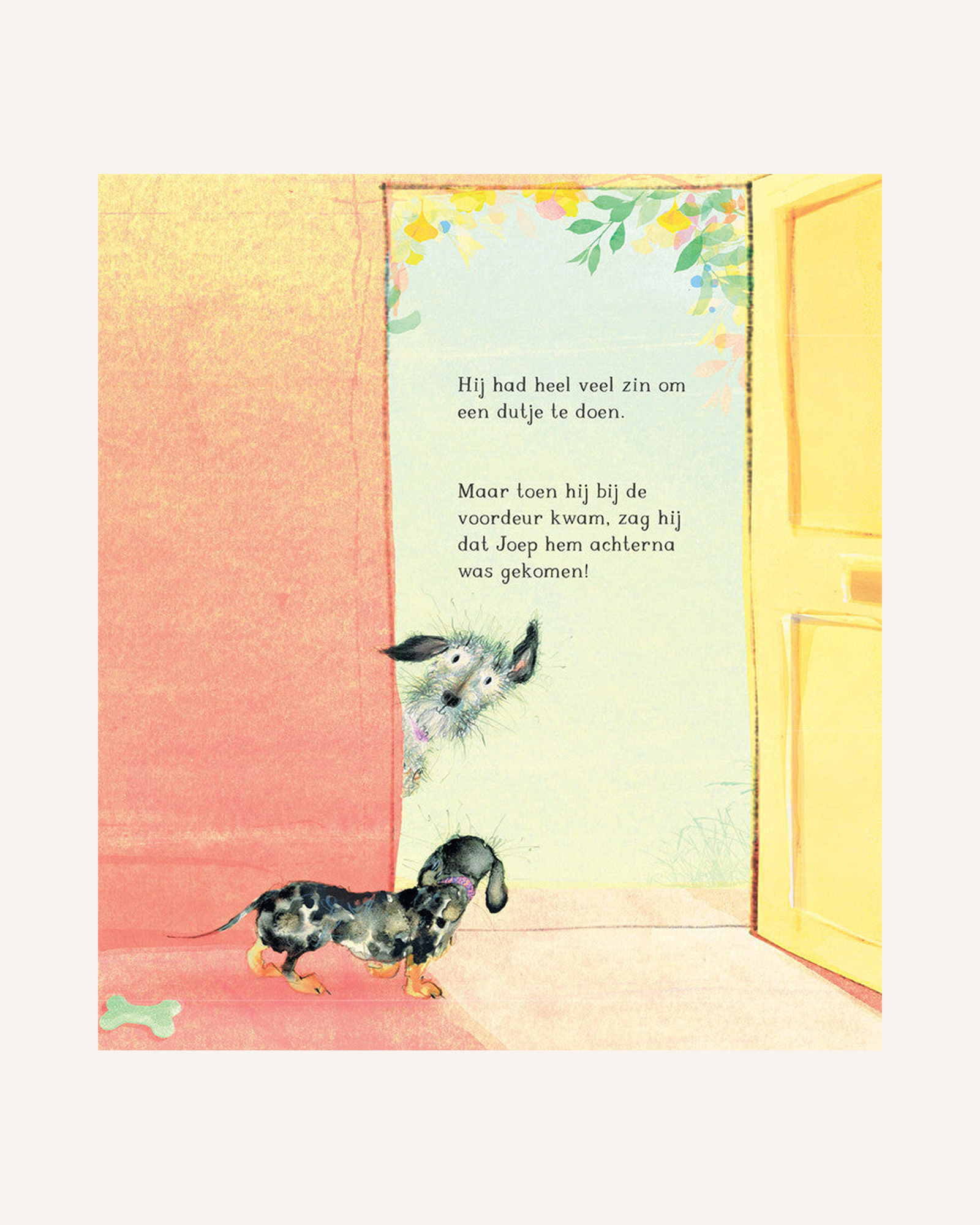 Kwispel, de lieve hond – binnenwerk pagina 3