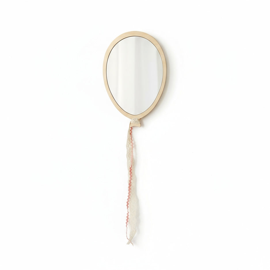 Gouden Houten Ballon - Spiegel